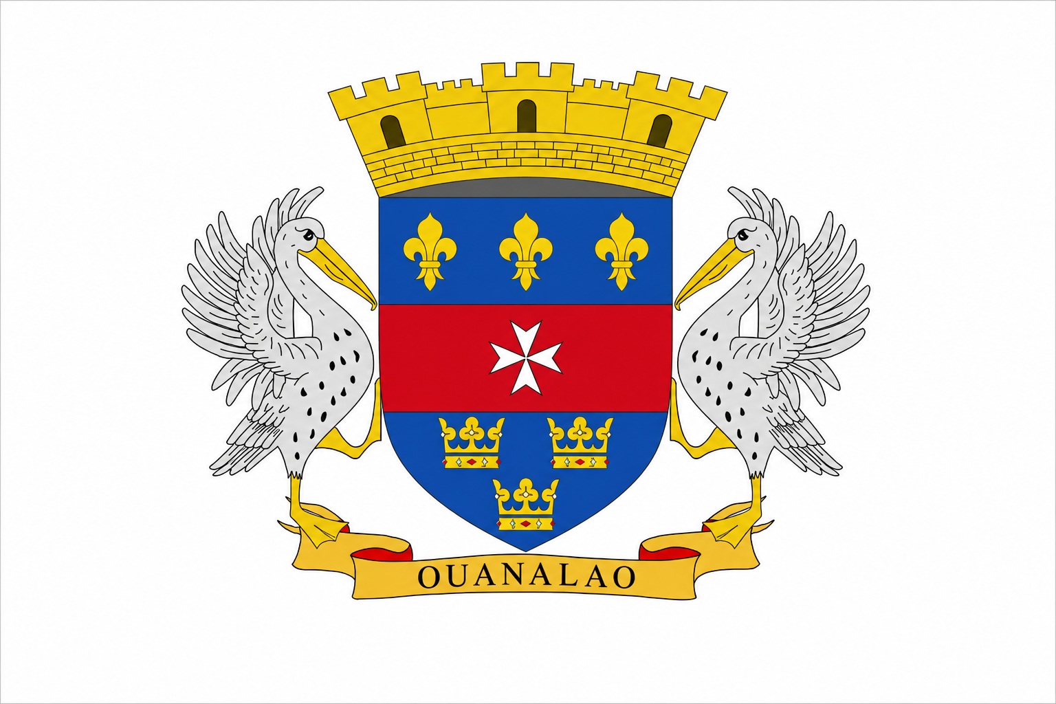 Saint Barthélemy flag
